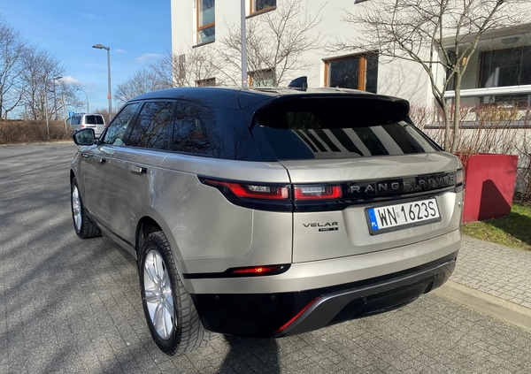 Land Rover Range Rover Velar cena 147000 przebieg: 38900, rok produkcji 2017 z Rydułtowy małe 137